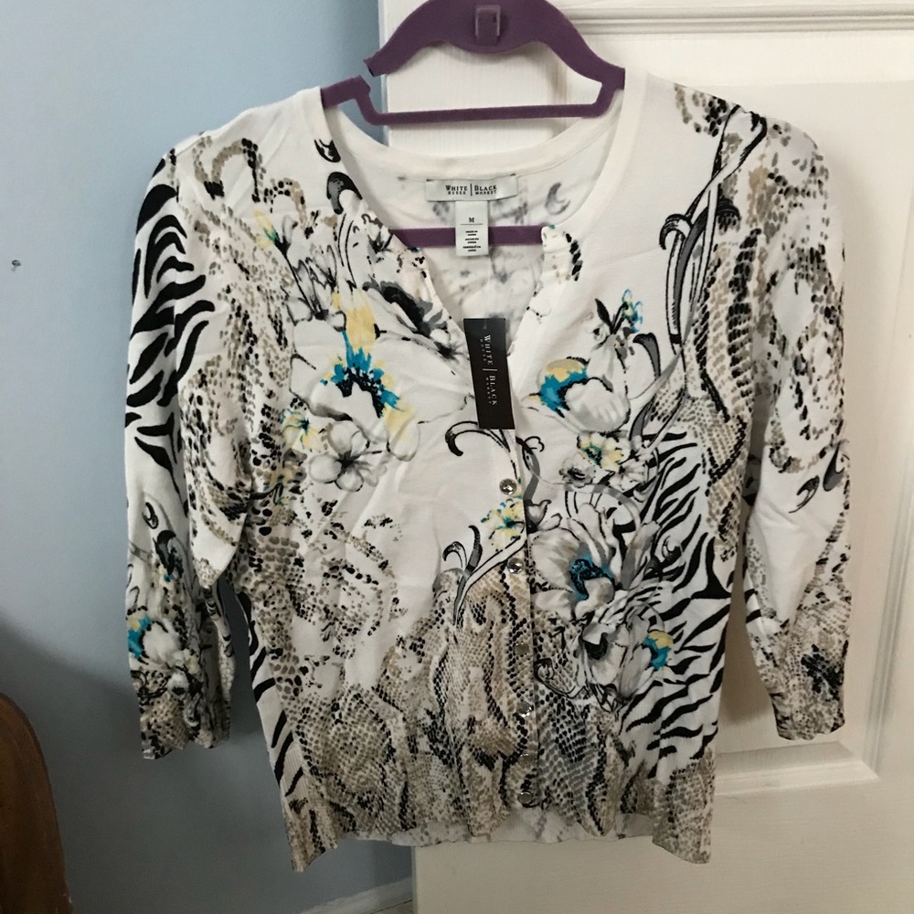 White House Black Market Cardigan NWT